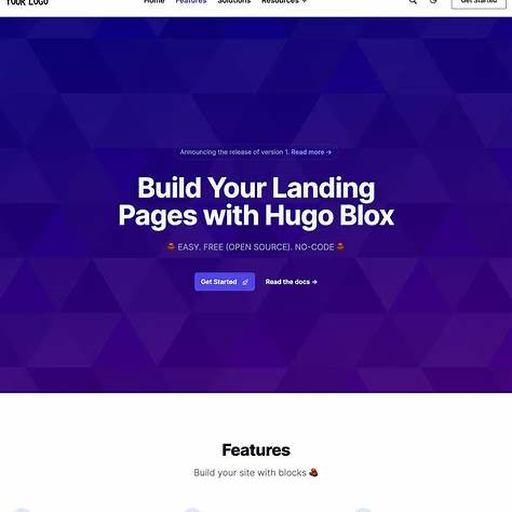 HugoBlox logo