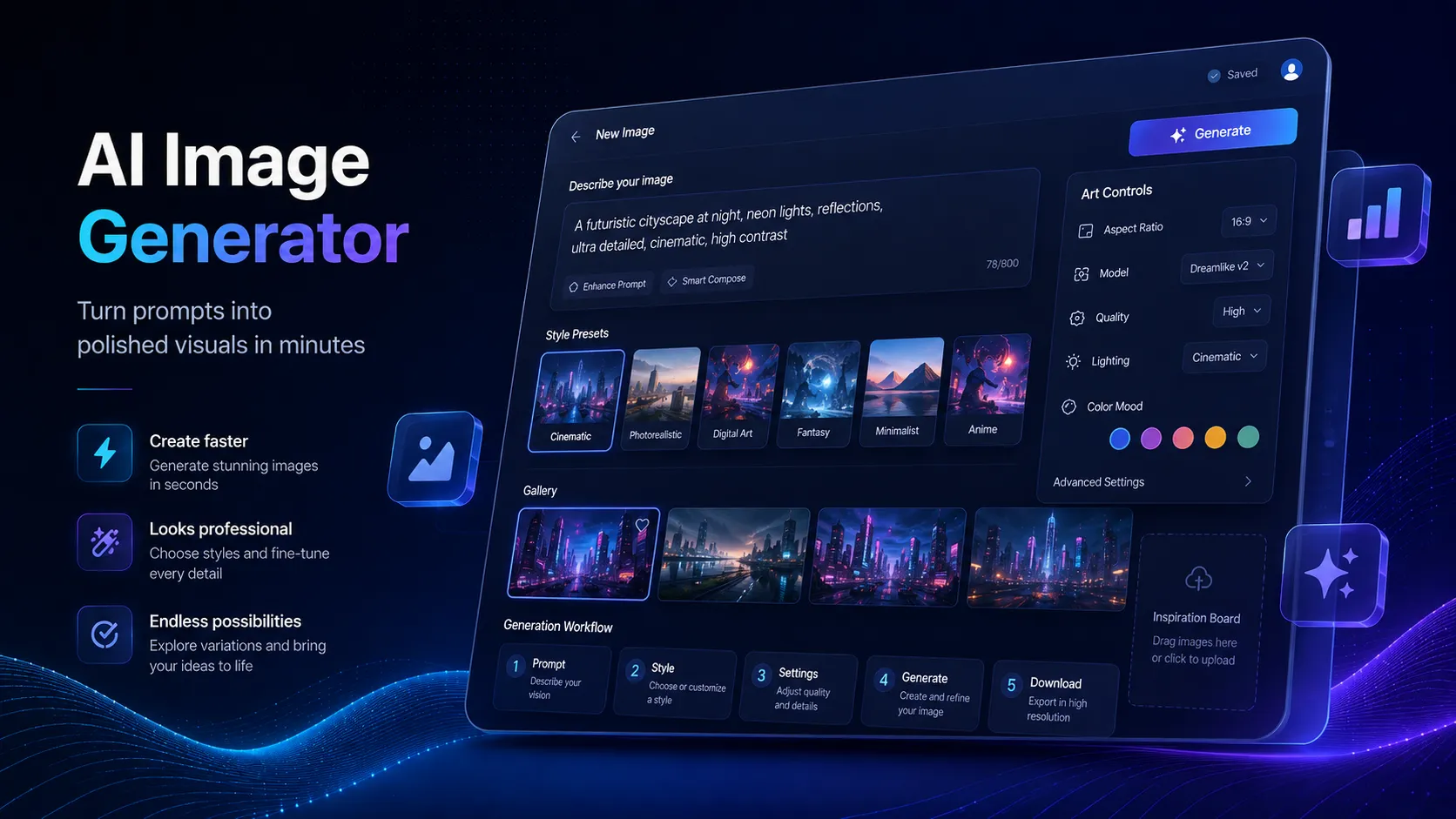 Best AI Image Generators for Visual Workflows