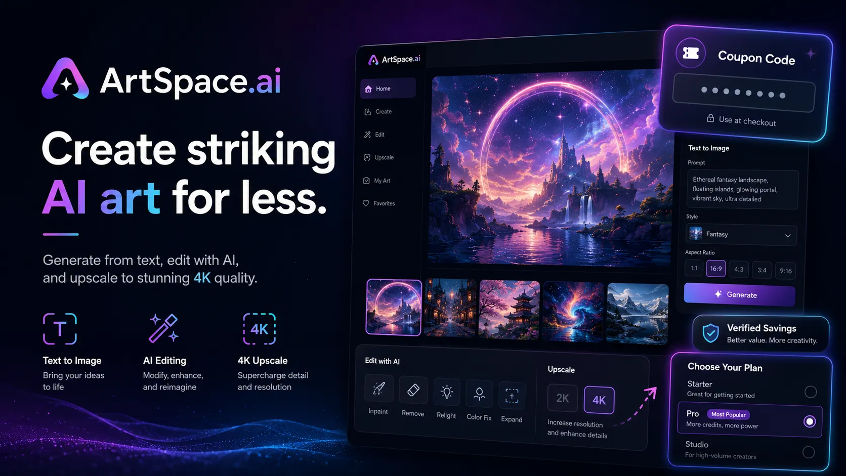 ArtSpace.ai Coupon Paths and Lifetime Deal Notes
