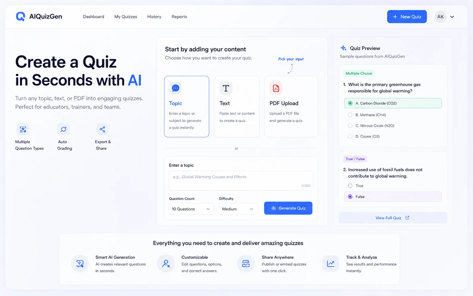AIQuizGen Review