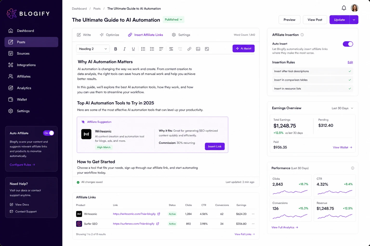 Blogify Review