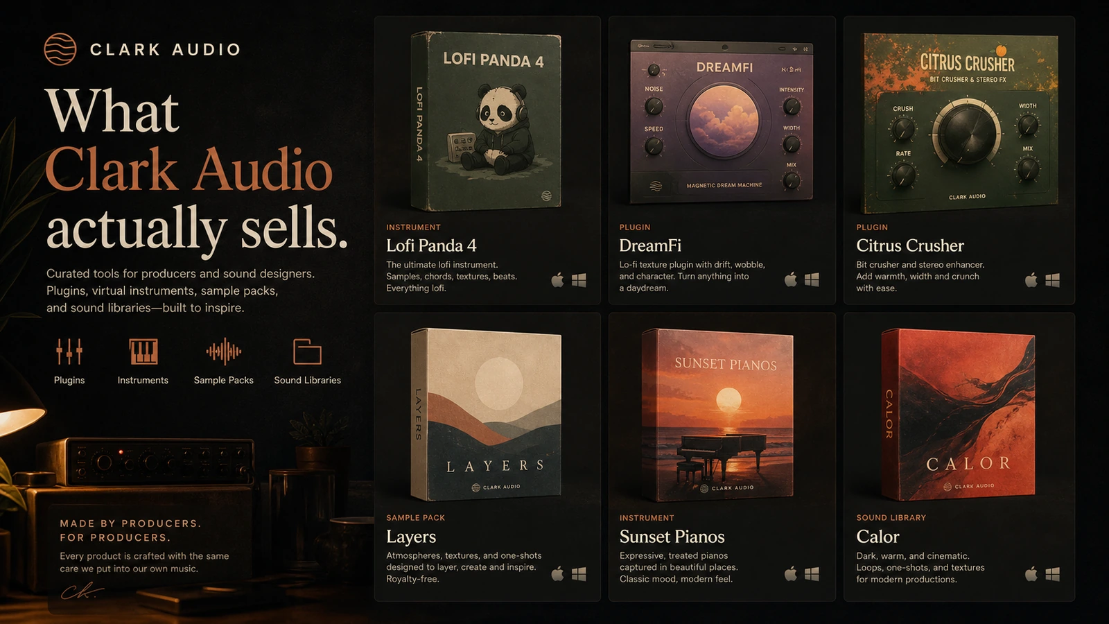 Clark Audio: final verdict card, showing when producers should buy, compare alternatives, or avoid downloading too quickly