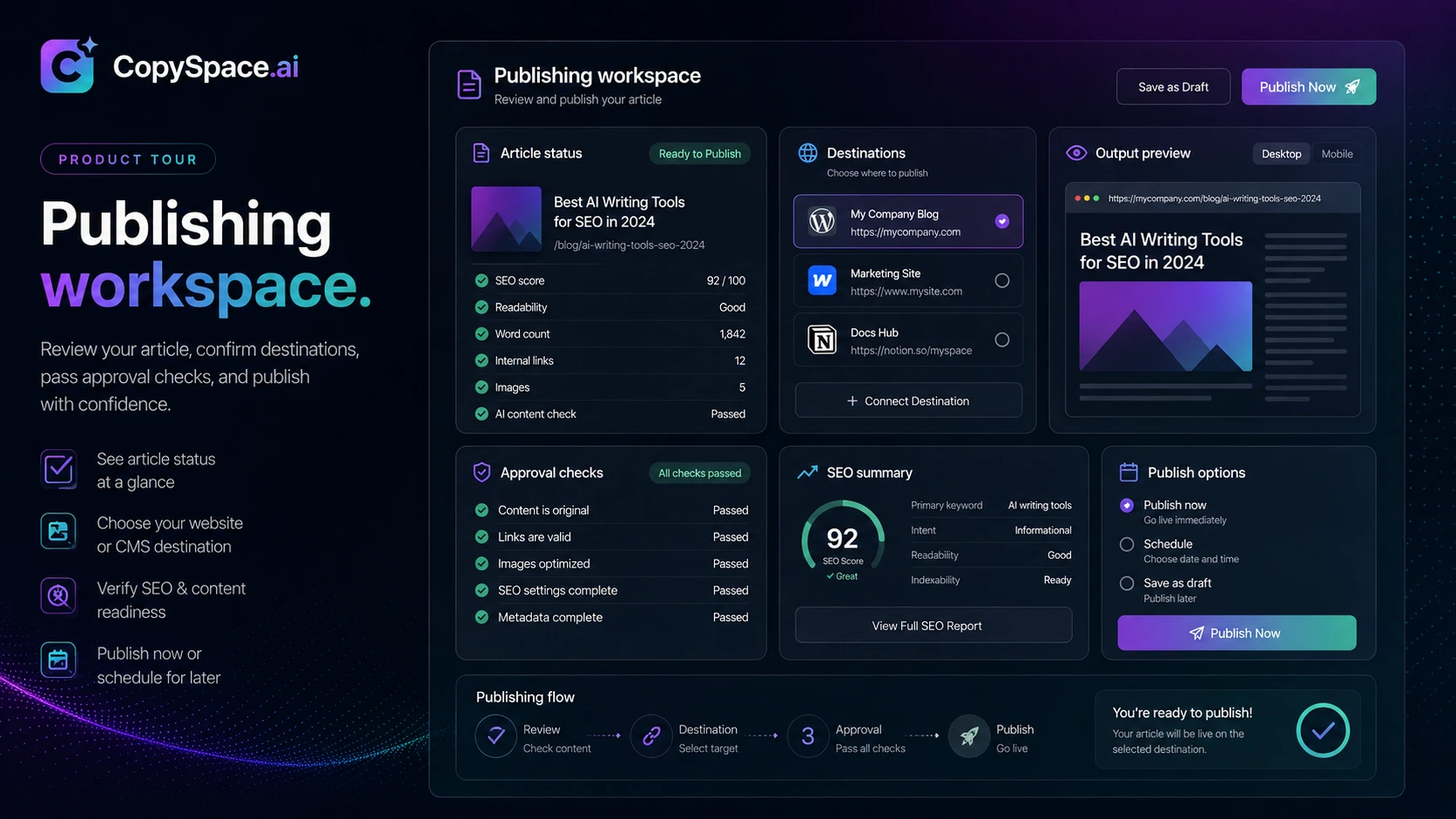 CopySpace.ai review visual