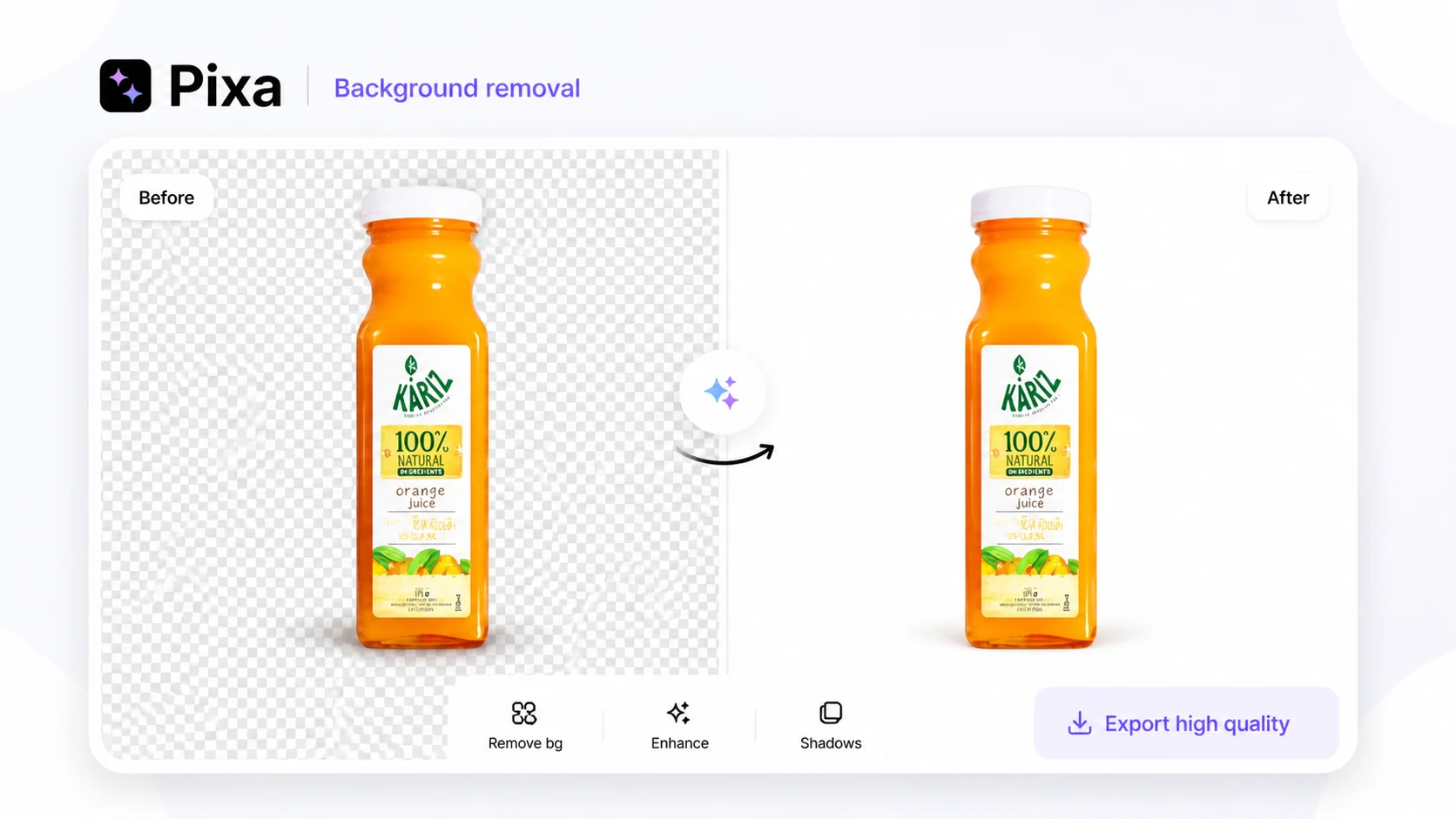 Pixa: review snapshot, showing product-photo workflow, credits, team use, API needs, and buyer decision points