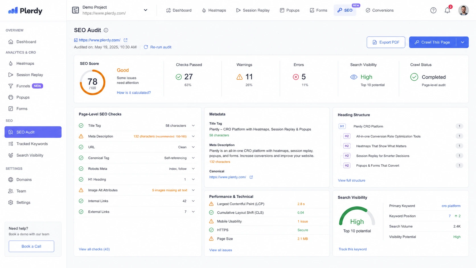 Plerdy: final verdict, showing when buyers should choose Plerdy, compare alternatives, or stay on a free testing path