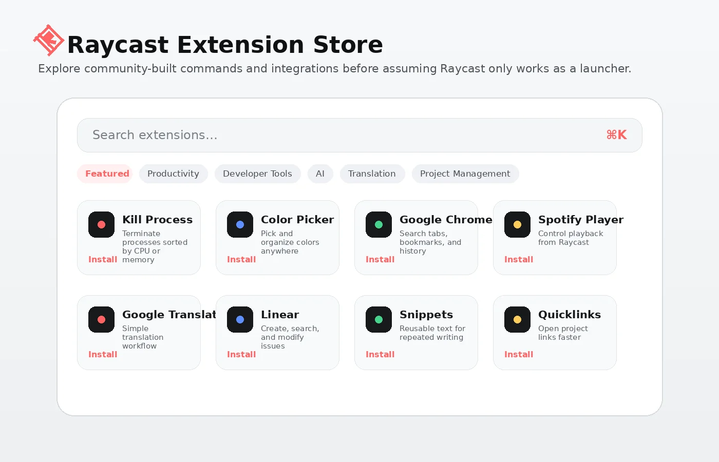 Raycast: buyer checklist, showing free plan fit, Pro trigger, Advanced AI cost, platform status, team rollout, and billing checks
