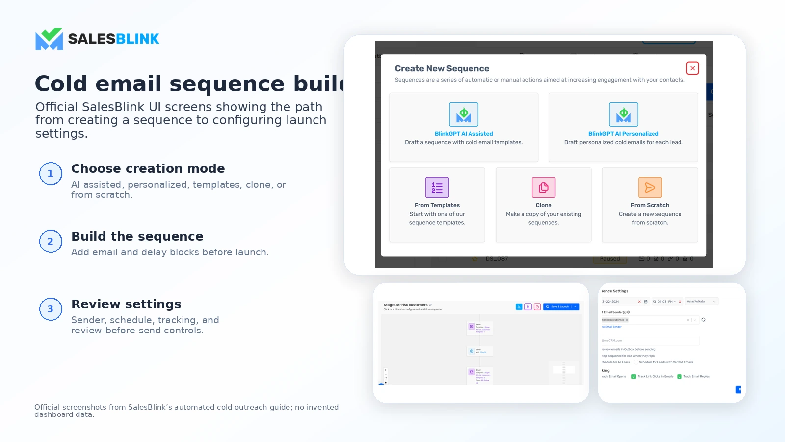 SalesBlink: alternatives map, showing direct cold outreach tools and adjacent marketing automation or funnel routes