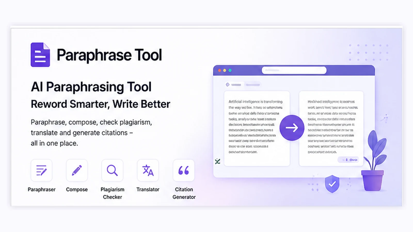 Paraphrase Tool hero